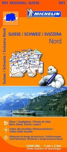MAPA SUISSE NORD REGIONAL 551 | 9782067183711 | VARIOS AUTORES | Llibreria Aqualata | Comprar libros en catalán y castellano online | Comprar libros Igualada