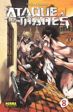 ATAQUE A LOS TITANES 8 | 9788467915037 | ISAYAMA, HAJIME | Llibreria Aqualata | Comprar libros en catalán y castellano online | Comprar libros Igualada
