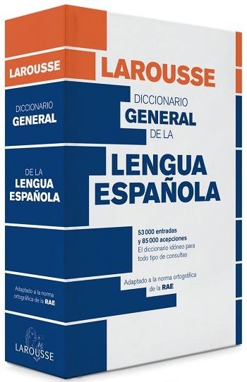 DICCIONARIO GENERAL DE LENGUA ESPAÑOLA | 9788415411789 | LAROUSSE EDITORIAL | Llibreria Aqualata | Comprar libros en catalán y castellano online | Comprar libros Igualada