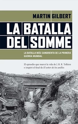 BATALLA DEL SOMME, LA | 9788434417458 | GILBERT, MARTIN | Llibreria Aqualata | Comprar libros en catalán y castellano online | Comprar libros Igualada