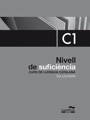 SOLUCIONARI NOU NIVELL C DE CATALÀ (C1) | 9788498047899 | HERMES EDITORA GENERAL, S.A.U. | Llibreria Aqualata | Comprar llibres en català i castellà online | Comprar llibres Igualada