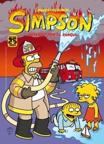 HUYENDO POR EL PARQUE. MAGOS DEL HUMOR SIMPSON 42 | 9788466654432 | BONGO COMICS | Llibreria Aqualata | Comprar libros en catalán y castellano online | Comprar libros Igualada