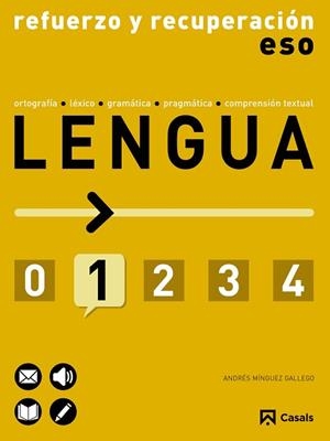 REFUERZO Y RECUPERACIÓN DE LENGUA 1 | 9788421854853 | MÍNGUEZ GALLEGO, ANDRÉS | Llibreria Aqualata | Comprar llibres en català i castellà online | Comprar llibres Igualada