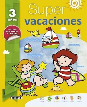 SUPER VACACIONES 3 AÑOS | 9788467735543 | GARCÍA, M. LUISA | Llibreria Aqualata | Comprar libros en catalán y castellano online | Comprar libros Igualada