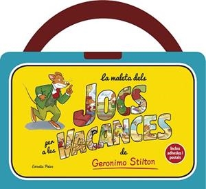 MALETA DE JOCS PER A LES VACANCES DE GERONIMO STILTON, LA | 9788490572047 | STILTON, GERONIMO | Llibreria Aqualata | Comprar libros en catalán y castellano online | Comprar libros Igualada