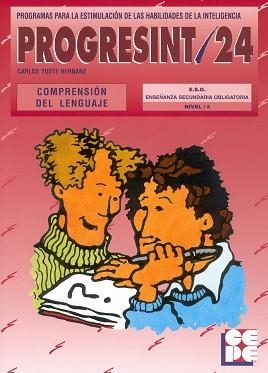 PROGRESINT 24. COMPRENSION DEL LENGUAJE | 9788478691975 | YUSTE, CARLOS/Y OTROS | Llibreria Aqualata | Comprar libros en catalán y castellano online | Comprar libros Igualada