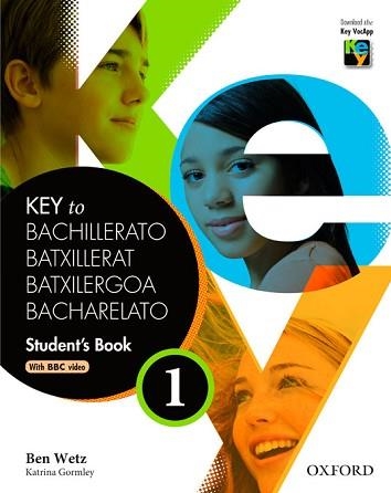 KEY 1 TO BACHILLERATO STUDENT'S BOOK | 9780194611053 | VARIOS AUTORES | Llibreria Aqualata | Comprar libros en catalán y castellano online | Comprar libros Igualada