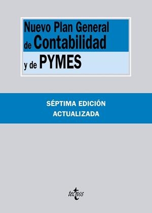 NUEVO PLAN GENERAL DE CONTABILIDAD Y DE PYMES | 9788430963553 | EDITORIAL TECNOS | Llibreria Aqualata | Comprar libros en catalán y castellano online | Comprar libros Igualada
