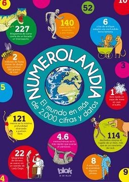 NUMEROLANDIA. EL MUNDO EN MÁS DE 2000 CIFRAS Y DATOS | 9788416075218 | MARTIN / GIFFORD / TAYLOR | Llibreria Aqualata | Comprar libros en catalán y castellano online | Comprar libros Igualada