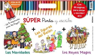 SÚPER PINTA Y ESCRIBE LAS NAVIDADES 2 | 9788424649746 | CANYELLES, ANNA/CASAS, LOLA | Llibreria Aqualata | Comprar libros en catalán y castellano online | Comprar libros Igualada
