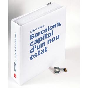 LLIBRE BLANC:  BARCELONA CAPITAL D'UN NOU ESTAT | 9788498506327 | TRIAS, XAVIER (1946- ) ... [ET AL.] | Llibreria Aqualata | Comprar libros en catalán y castellano online | Comprar libros Igualada