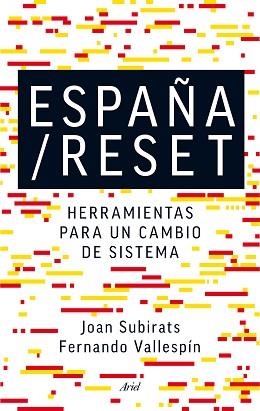 ESPAÑA / RESET | 9788434418752 | SUBIRATS, JOAN / VALLESPÍN, FERNANDO  | Llibreria Aqualata | Comprar libros en catalán y castellano online | Comprar libros Igualada