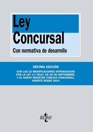 LEY CONCURSAL CON NORMATIVA DE DESARROLLO (10A EDICIÓN) | 9788430964918 | Llibreria Aqualata | Comprar libros en catalán y castellano online | Comprar libros Igualada