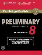 CAMBRIDGE ENGLISH PRELIMINARY 8 STUDENT'S BOOK PACK (STUDENT'S BOOK WITH ANSWERS | 9781107675834 | CAMBRIDGE ENGLISH LANGUAGE ASSESSMENT | Llibreria Aqualata | Comprar libros en catalán y castellano online | Comprar libros Igualada