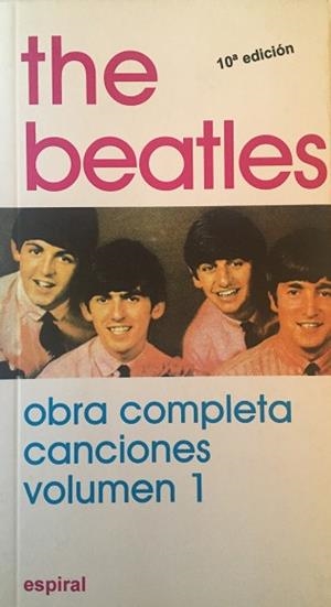 BEATLES.OBRA COMPLETA,CANCIONES VOL 1 (ESPIRAL 148) | 9788424505837 | Llibreria Aqualata | Comprar libros en catalán y castellano online | Comprar libros Igualada