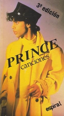 PRINCE. CANCIONES (ESPIRAL 161) | 9788424506001 | Llibreria Aqualata | Comprar libros en catalán y castellano online | Comprar libros Igualada