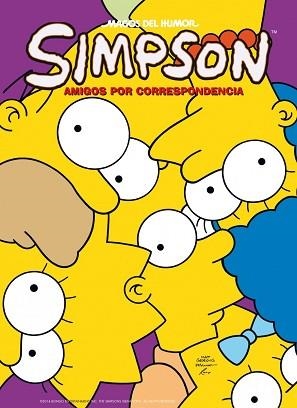 SIMPSON 45. MAGOS DEL HUMOR. AMIGOS POR CORRESPONDENCIA | 9788466656160 | BONGO COMICS | Llibreria Aqualata | Comprar libros en catalán y castellano online | Comprar libros Igualada