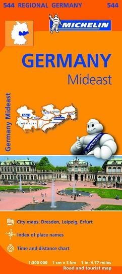 MAPA REGIONAL GERMANY MIDEAST 544 | 9782067183636 | VARIOS AUTORES | Llibreria Aqualata | Comprar libros en catalán y castellano online | Comprar libros Igualada