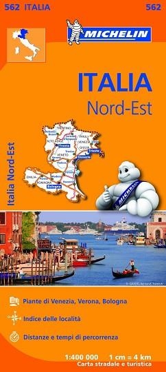 MAPA REGIONAL ITALIA NORD EST  (REGIONAL ITALIA 562) | 9782067183971 | VARIOS AUTORES | Llibreria Aqualata | Comprar libros en catalán y castellano online | Comprar libros Igualada