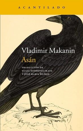 ASÁN | 9788416011407 | MAKANIN, VLADIMIR | Llibreria Aqualata | Comprar libros en catalán y castellano online | Comprar libros Igualada