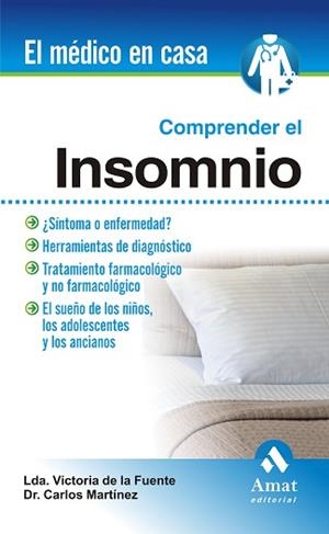 COMPRENDER EL INSOMNIO | 9788497353397 | DE LA FUENTE PAÑELL, VICTORIA | Llibreria Aqualata | Comprar libros en catalán y castellano online | Comprar libros Igualada