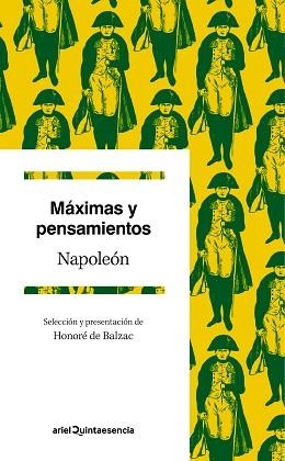 MÁXIMAS Y PENSAMIENTOS | 9788434419568 | BONAPARTE, NAPOLEÓN  | Llibreria Aqualata | Comprar libros en catalán y castellano online | Comprar libros Igualada