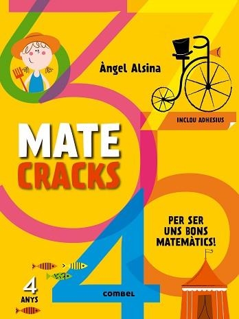 MATECRACKS PER SER UN BON MATEMÀTIC 4 ANYS | 9788498259728 | ALSINA, ÀNGEL | Llibreria Aqualata | Comprar libros en catalán y castellano online | Comprar libros Igualada