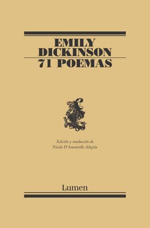 71 POEMAS (POESIA 139) | 9788426428707 | DICKINSON, EMILY | Llibreria Aqualata | Comprar llibres en català i castellà online | Comprar llibres Igualada