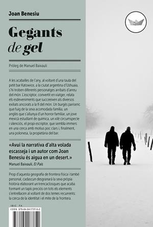 GEGANTS DE GEL | 9788494173752 | BENESIU, JOAN | Llibreria Aqualata | Comprar llibres en català i castellà online | Comprar llibres Igualada