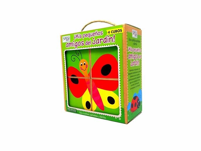 CUBOS Y LIBRO. ECO-CUBITOS MIS PEQUEÑOS AMIGOS DEL JARDÍN | 9788868600914 | Llibreria Aqualata | Comprar llibres en català i castellà online | Comprar llibres Igualada