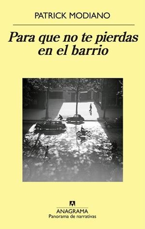 PARA QUE NO TE PIERDAS EN EL BARRIO | 9788433979308 | MODIANO, PATRICK | Llibreria Aqualata | Comprar llibres en català i castellà online | Comprar llibres Igualada