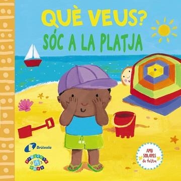 QUÈ VEUS? SÓC A LA PLATJA | 9788499065977 | MACMILLAN PUBLISHERS | Llibreria Aqualata | Comprar libros en catalán y castellano online | Comprar libros Igualada