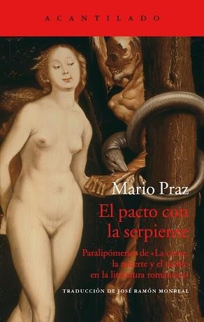 CARNE, LA MUERTE Y EL DIABLO EN LA LITERATURA ROMANTICA, LA | 9788493065751 | PRAZ, MARIO | Llibreria Aqualata | Comprar llibres en català i castellà online | Comprar llibres Igualada