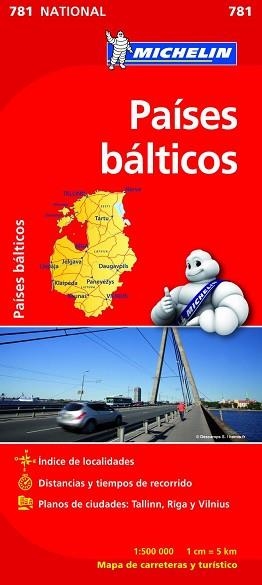 MAPA PAÍSES BÁLTICOS (MAPA 781) | 9782067173804 | VARIOS AUTORES | Llibreria Aqualata | Comprar libros en catalán y castellano online | Comprar libros Igualada