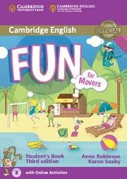 FUN FOR MOVERS STUDENT'S BOOK THIRD EDITION | 9781107444782 | ROBINSON, ANNE / SAXBY, ANNE | Llibreria Aqualata | Comprar libros en catalán y castellano online | Comprar libros Igualada