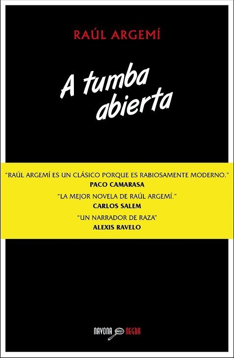 A TUMBA ABIERTA | 9788416259199 | ARGEMÍ, RAÚL | Llibreria Aqualata | Comprar libros en catalán y castellano online | Comprar libros Igualada