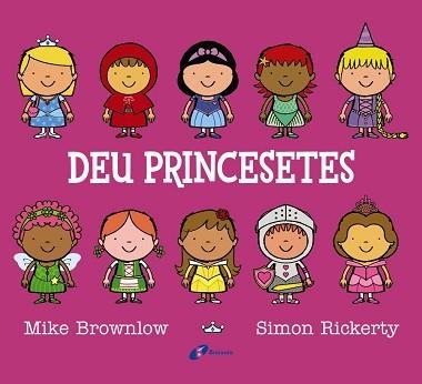 DEU PRINCESETES | 9788499066219 | BROWNLOW, MIKE | Llibreria Aqualata | Comprar libros en catalán y castellano online | Comprar libros Igualada