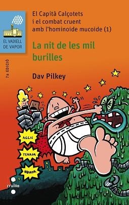 NIT DE LES MIL BURILLES, LA (VAIXELL VAPOR BLAU138)  | 9788466139465 | PILKEY, DAV | Llibreria Aqualata | Comprar llibres en català i castellà online | Comprar llibres Igualada
