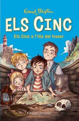 CINC A L'ILLA DEL TRESOR, ELS (ELS CINC 1) | 9788426143136 | BLYTON, ENID | Llibreria Aqualata | Comprar libros en catalán y castellano online | Comprar libros Igualada