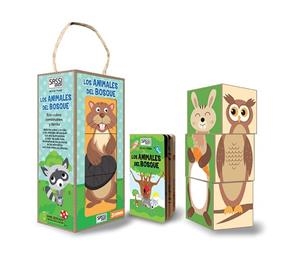 ANIMALES DEL BOSQUE, LOS (3 CUBOS) | 9788868601126 | Llibreria Aqualata | Comprar llibres en català i castellà online | Comprar llibres Igualada