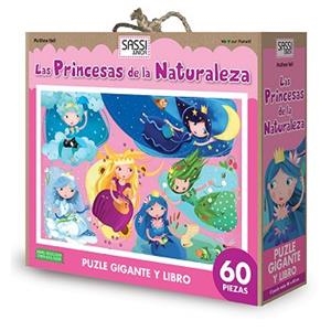PRINCESAS DE LA NATURALEZA, LAS (PUZLE GIGANTE Y LIBRO) | 9788868601928 | Llibreria Aqualata | Comprar llibres en català i castellà online | Comprar llibres Igualada