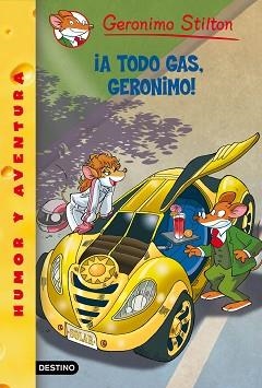 GERONIMO STILTON 59. ¡A TODO GAS, GERONIMO! | 9788408145165 | STILTON, GERONIMO | Llibreria Aqualata | Comprar libros en catalán y castellano online | Comprar libros Igualada