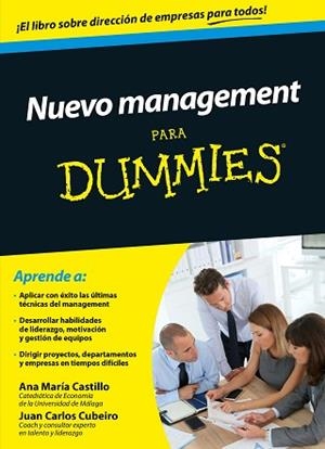 NUEVO MANAGEMENT PARA DUMMIES | 9788432902482 | CUBEIRO, JUAN CARLOS / CASTILLO CLAVERO, ANA MARÍA  | Llibreria Aqualata | Comprar libros en catalán y castellano online | Comprar libros Igualada