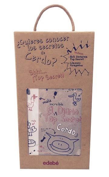 KIT DIARIO TOP SECRET DEL CERDO | 9788468325002 | Llibreria Aqualata | Comprar llibres en català i castellà online | Comprar llibres Igualada