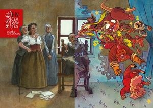 MIGUEL EN CERVANTES. EL RETABLO DE LAS MARAVILLAS | 9788416251216 | PRADO, MIGUELANXO / RUBÍN, DAVID | Llibreria Aqualata | Comprar libros en catalán y castellano online | Comprar libros Igualada