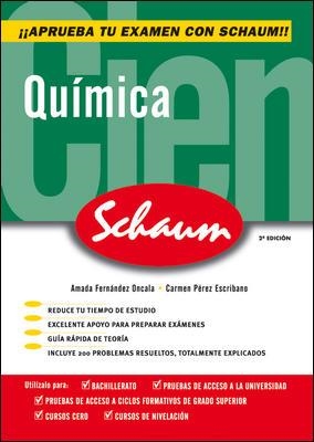 QUÍMICA SCHAUM SELECTIVIDAD- CURSO CERO(CASTELLANO) | 9788448198510 | FERNÁNDEZ ONCALA, AMADA / PÉREZ ESCRIBANO, CARME | Llibreria Aqualata | Comprar libros en catalán y castellano online | Comprar libros Igualada