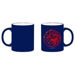TASSA JOC DE TRONS TARGARYEN CERÀAMICA BLAVA I BLANCA | 8436541020658 | Llibreria Aqualata | Comprar libros en catalán y castellano online | Comprar libros Igualada