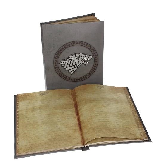 LLIBRETA JOC DE TRONS STARK AMB LLUM | 8436546895152 | Llibreria Aqualata | Comprar libros en catalán y castellano online | Comprar libros Igualada