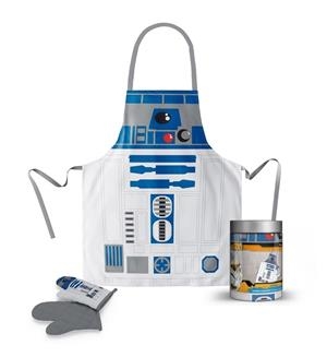 DAVANTAL  I MANYOPLA STAR WARS R2-D2 POT DE VIDRE | 8436546894452 | Llibreria Aqualata | Comprar libros en catalán y castellano online | Comprar libros Igualada