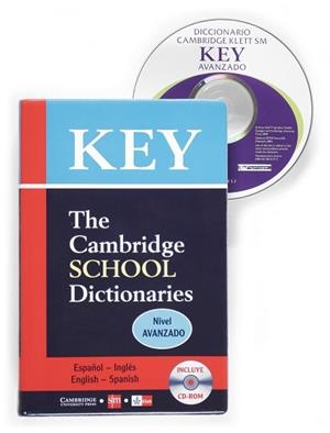 DICCIONARIO KEY ESPAÑOL-INGLES/ ENGLISH-SPANISH NIVEL AVANZA | 9788434861374 | Llibreria Aqualata | Comprar libros en catalán y castellano online | Comprar libros Igualada